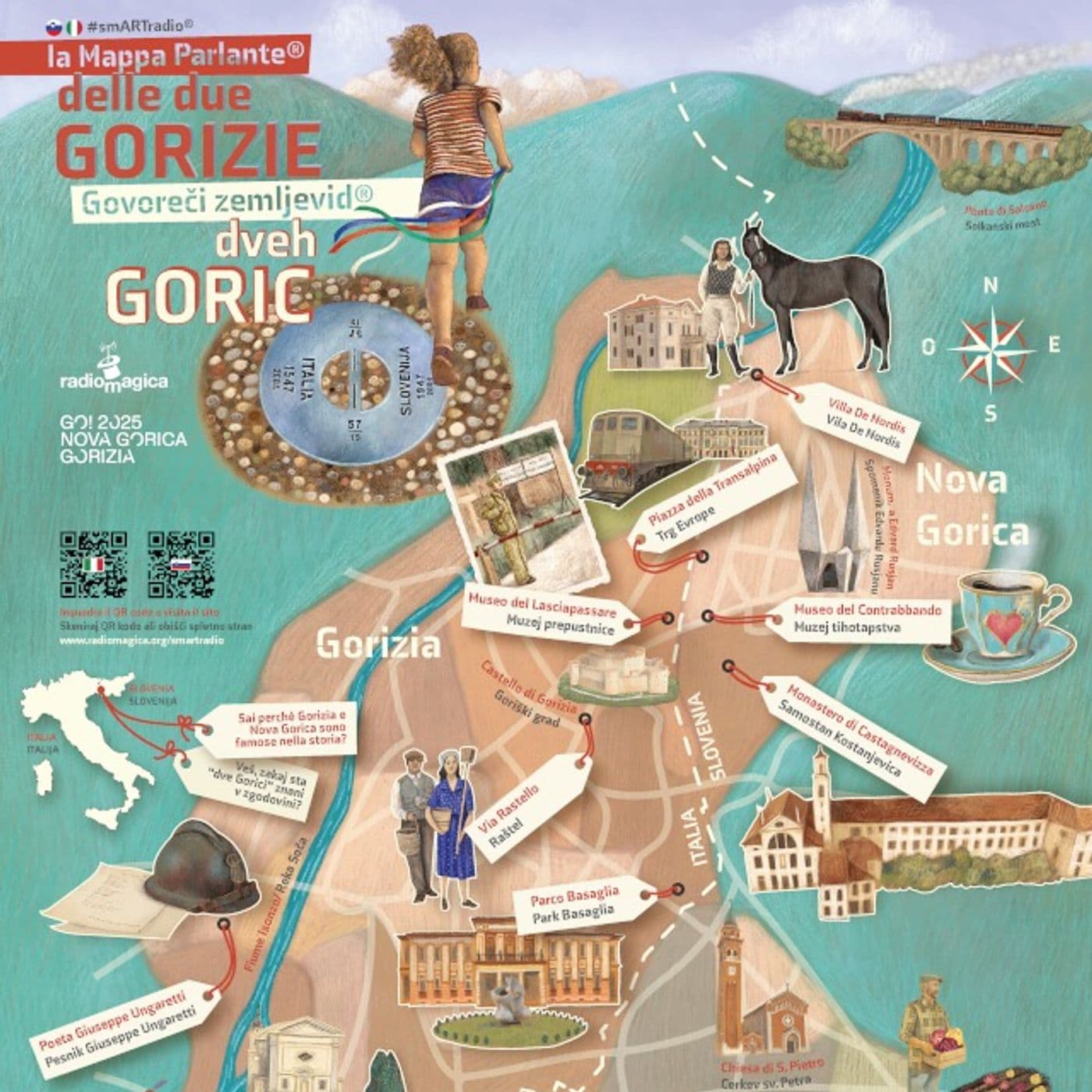 La mappa parlante delle due Gorizie - Podcasts