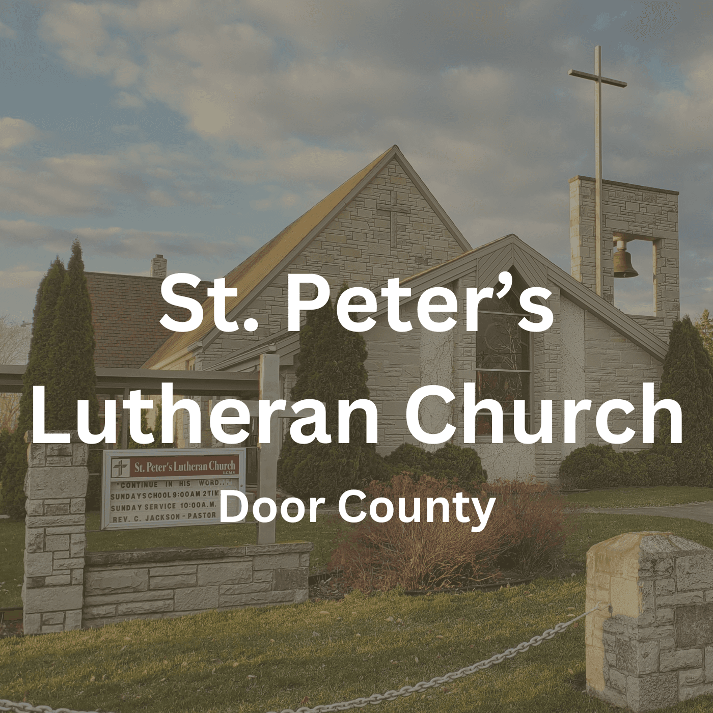 Sermons and More from Saint Peter's Lutheran Church in Door County - Podcasts