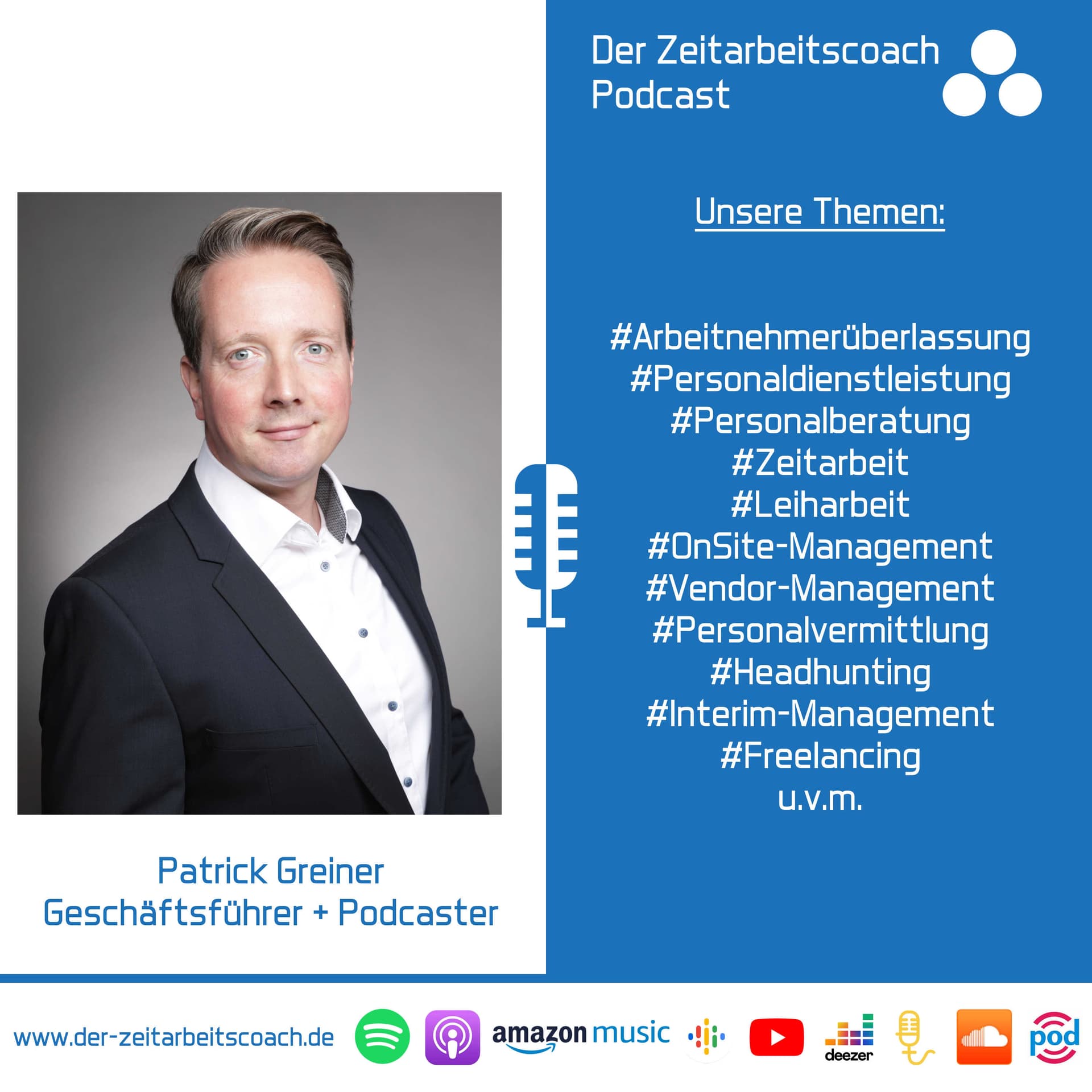 Der Zeitarbeitscoach Podcast - Podcasts