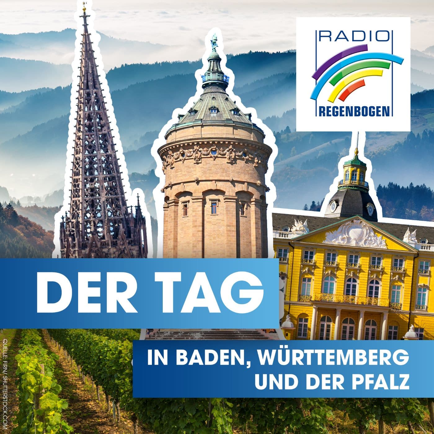 Der Tag in Baden, Württemberg und der Pfalz - Podcasts