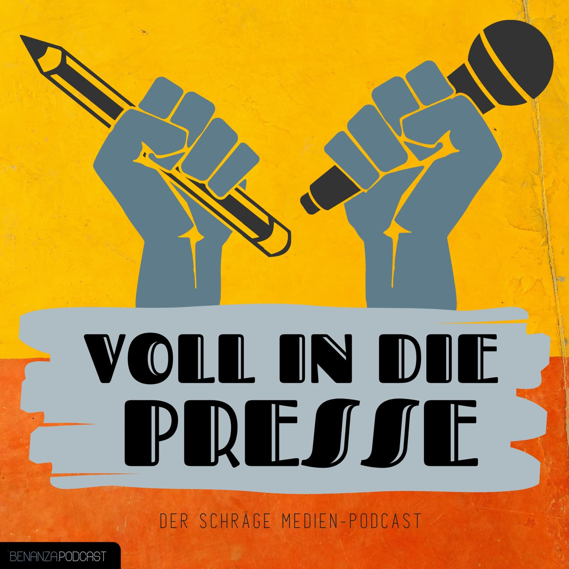Voll in die Presse - Podcasts