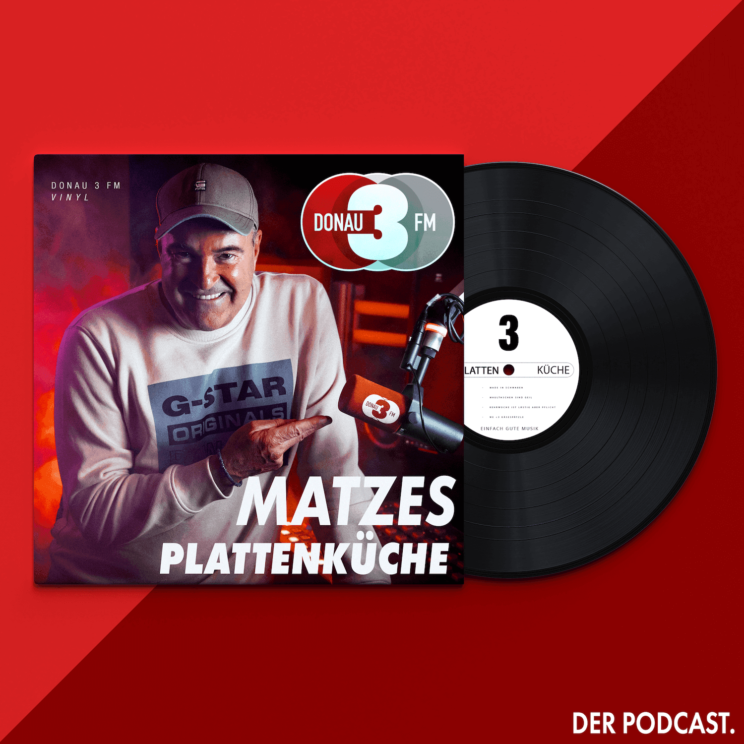 Matzes Plattenküche bei DONAU 3 FM - Podcasts