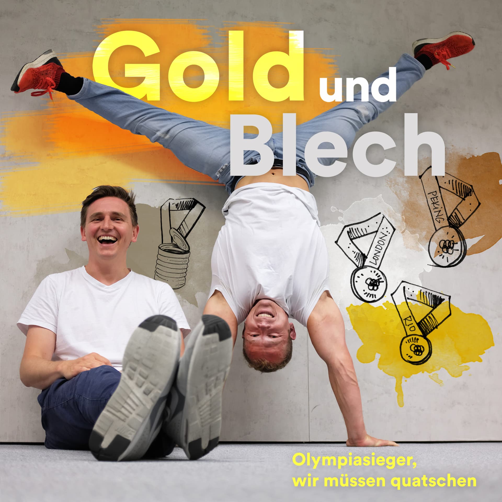Gold und Blech - Olympiasieger, wir müssen quatschen! - Podcasts