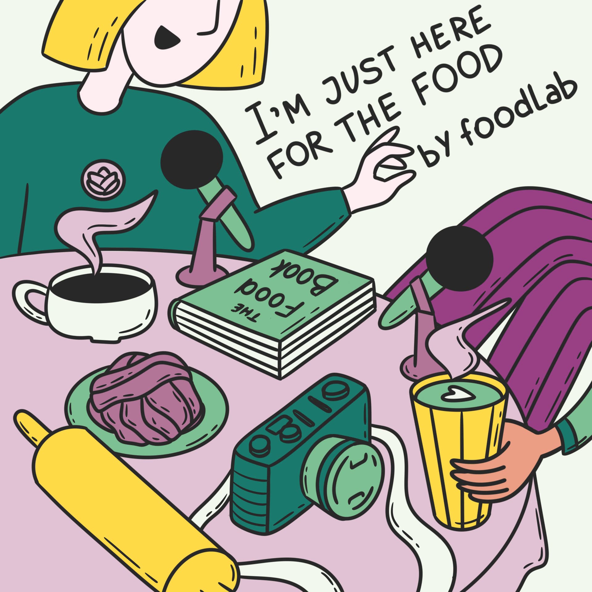 I’m just here for the food - Podcasts