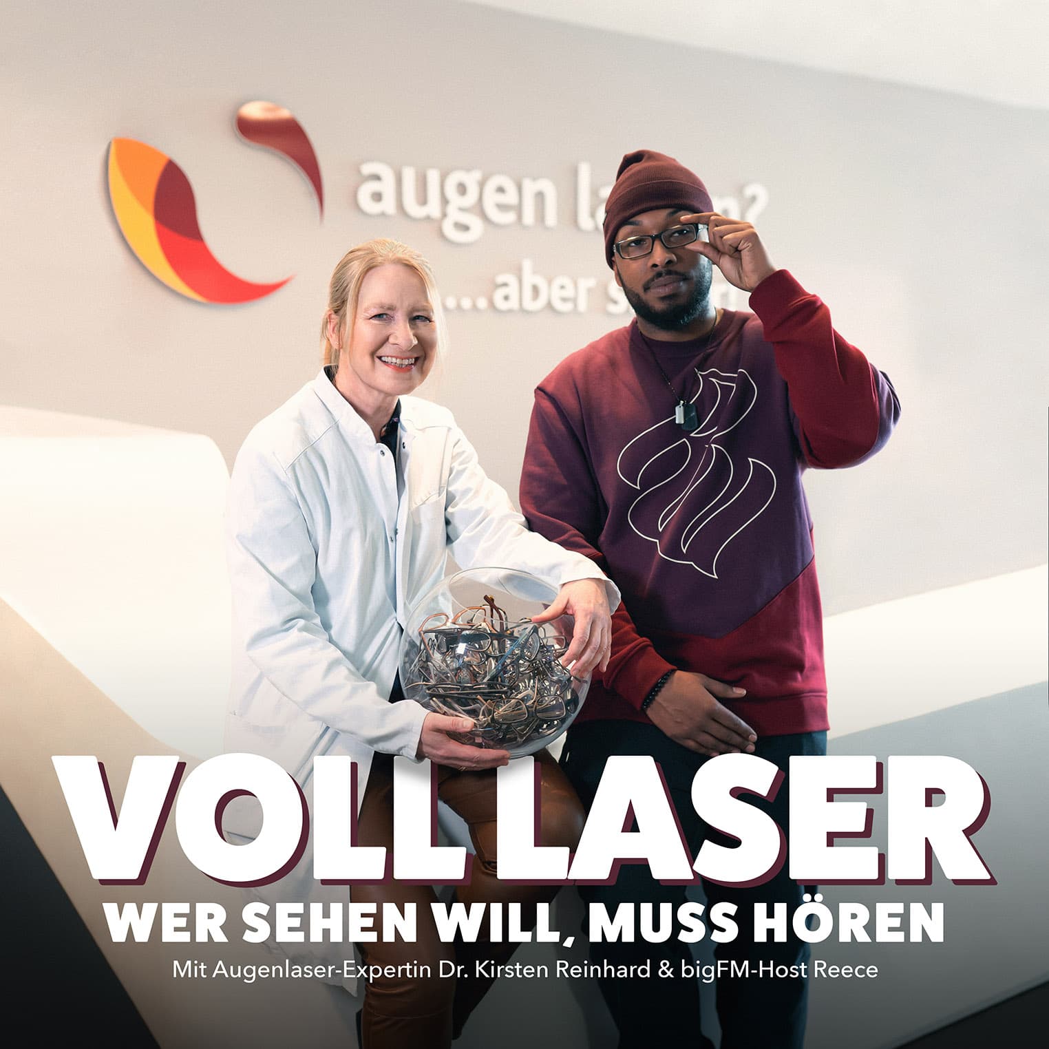 VOLL LASER - Wer sehen will, muss hören: mit Augenlaserexpertin Dr. Kirsten Reinhard - Podcasts