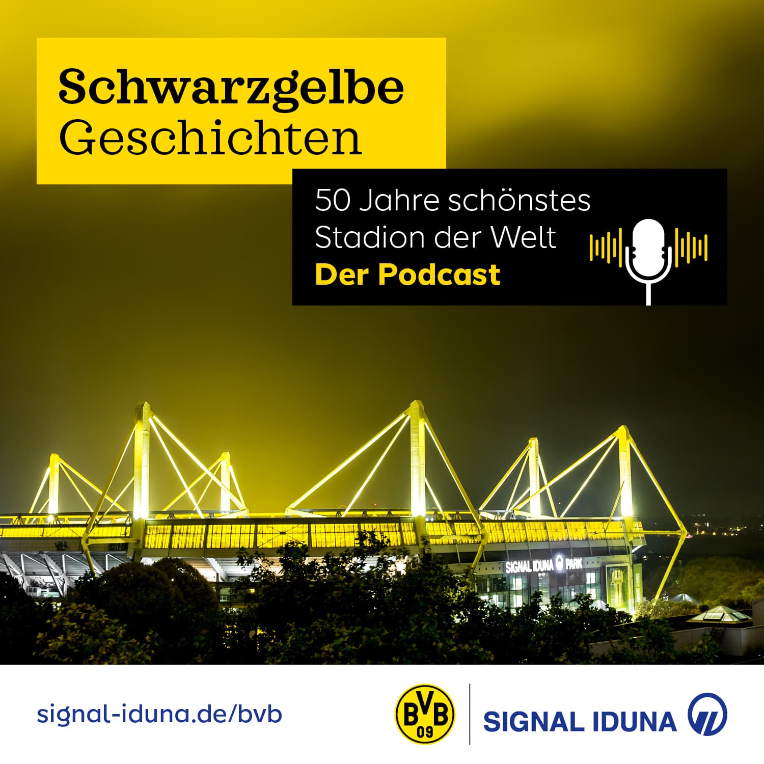 Schwarzgelbe Geschichten - 50 Jahre schönstes Stadion der Welt - Podcasts