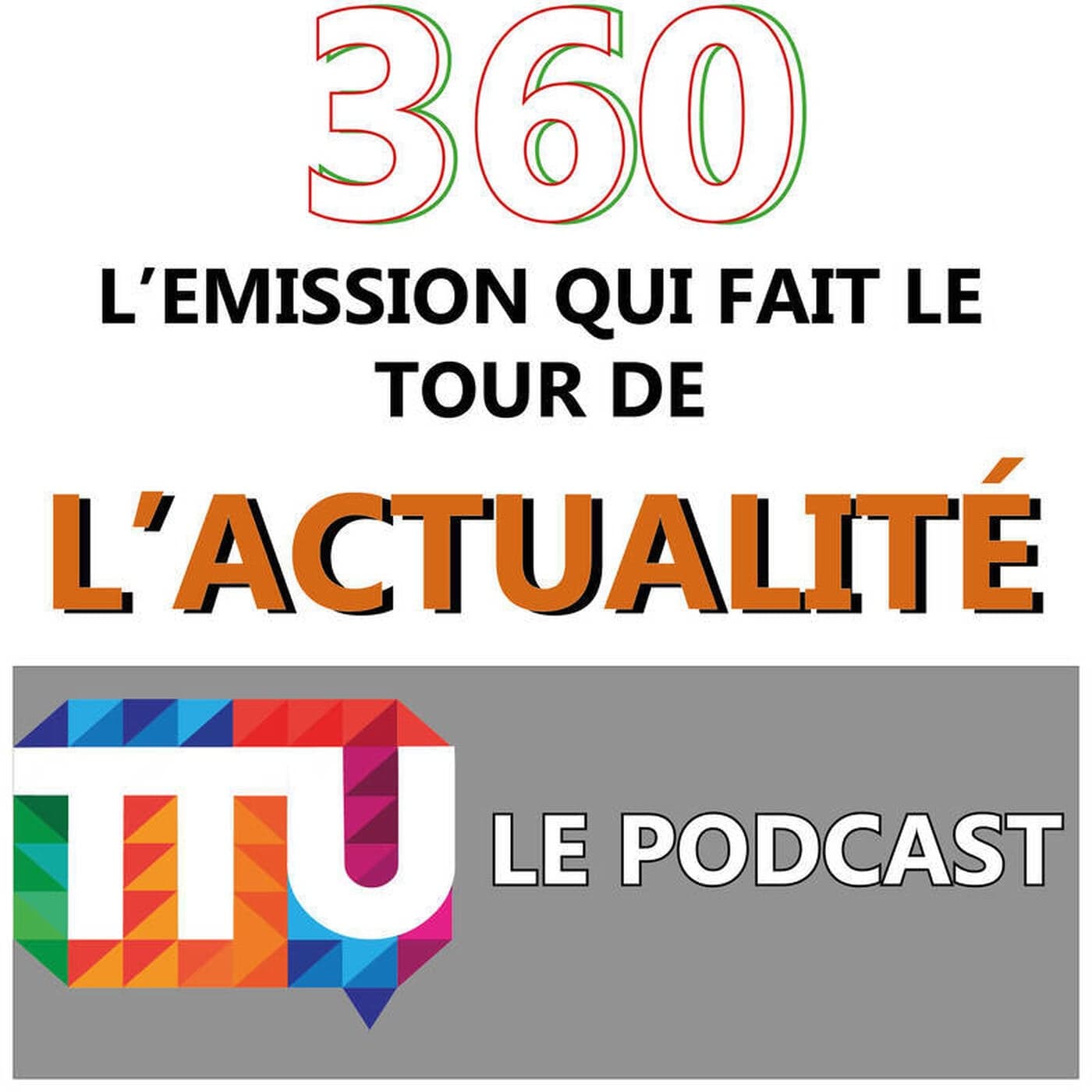 360, l'émission qui fait le tour de l'actualité - Podcasts