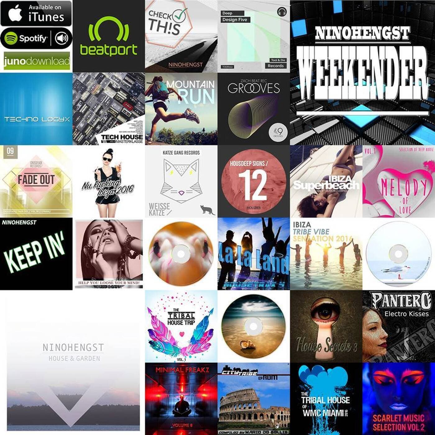 Promo Tracks (Deep/Tech House/Techno) - Podcasts