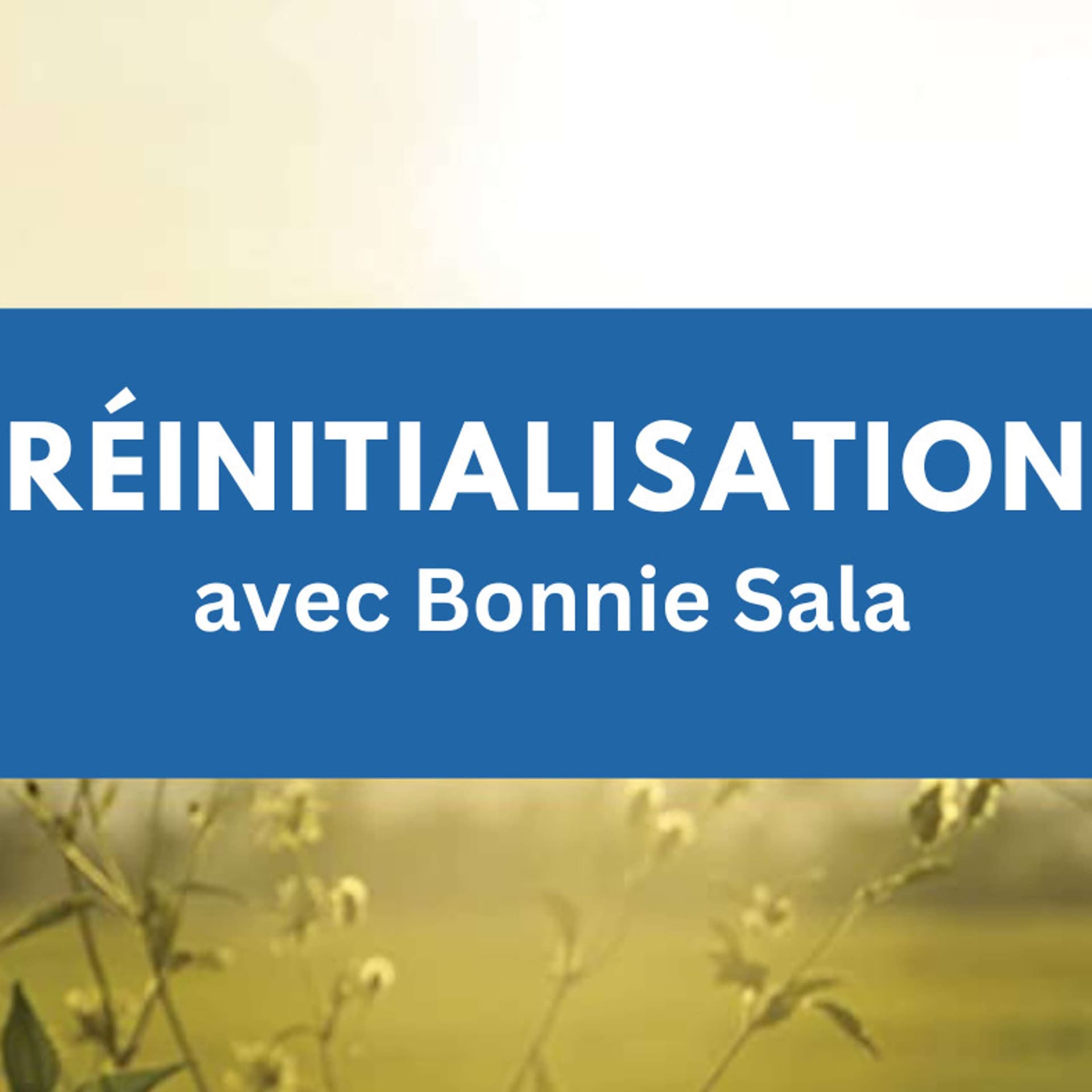 Réinitialisation avec Bonnie Sala - Podcasts