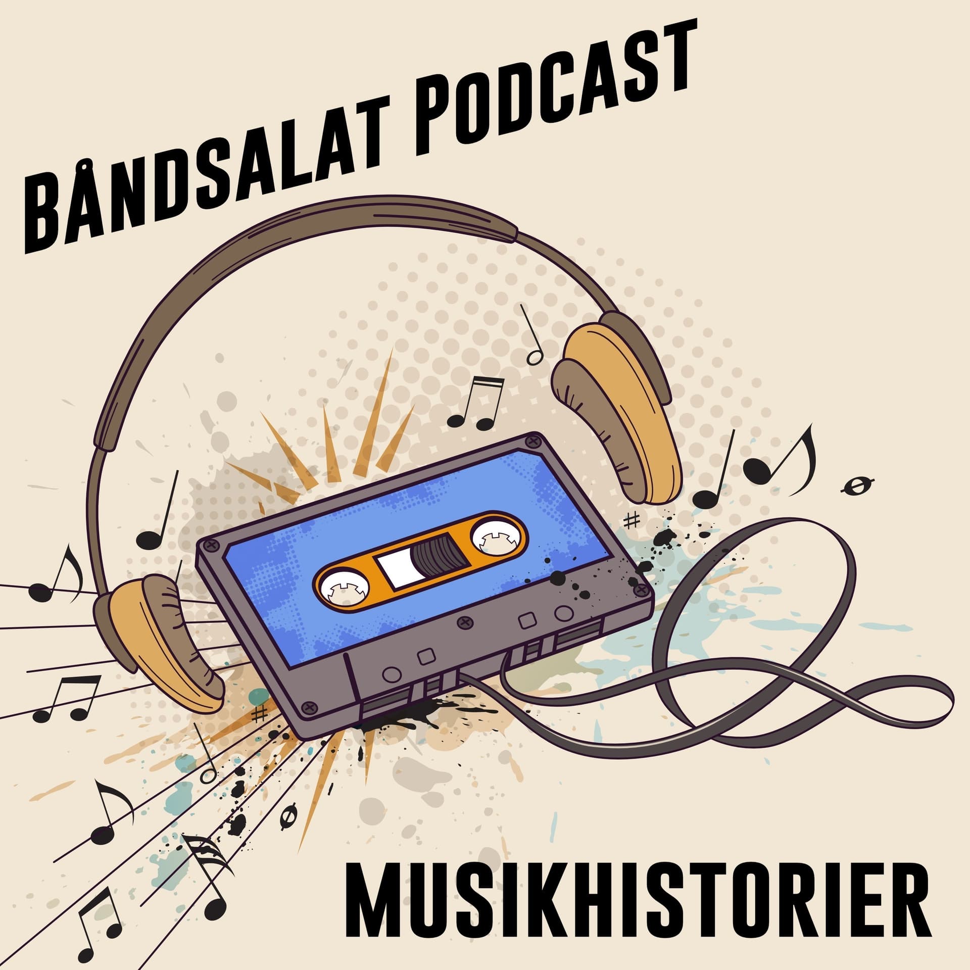 Båndsalat Podcast Musikhistorier - Podcasts