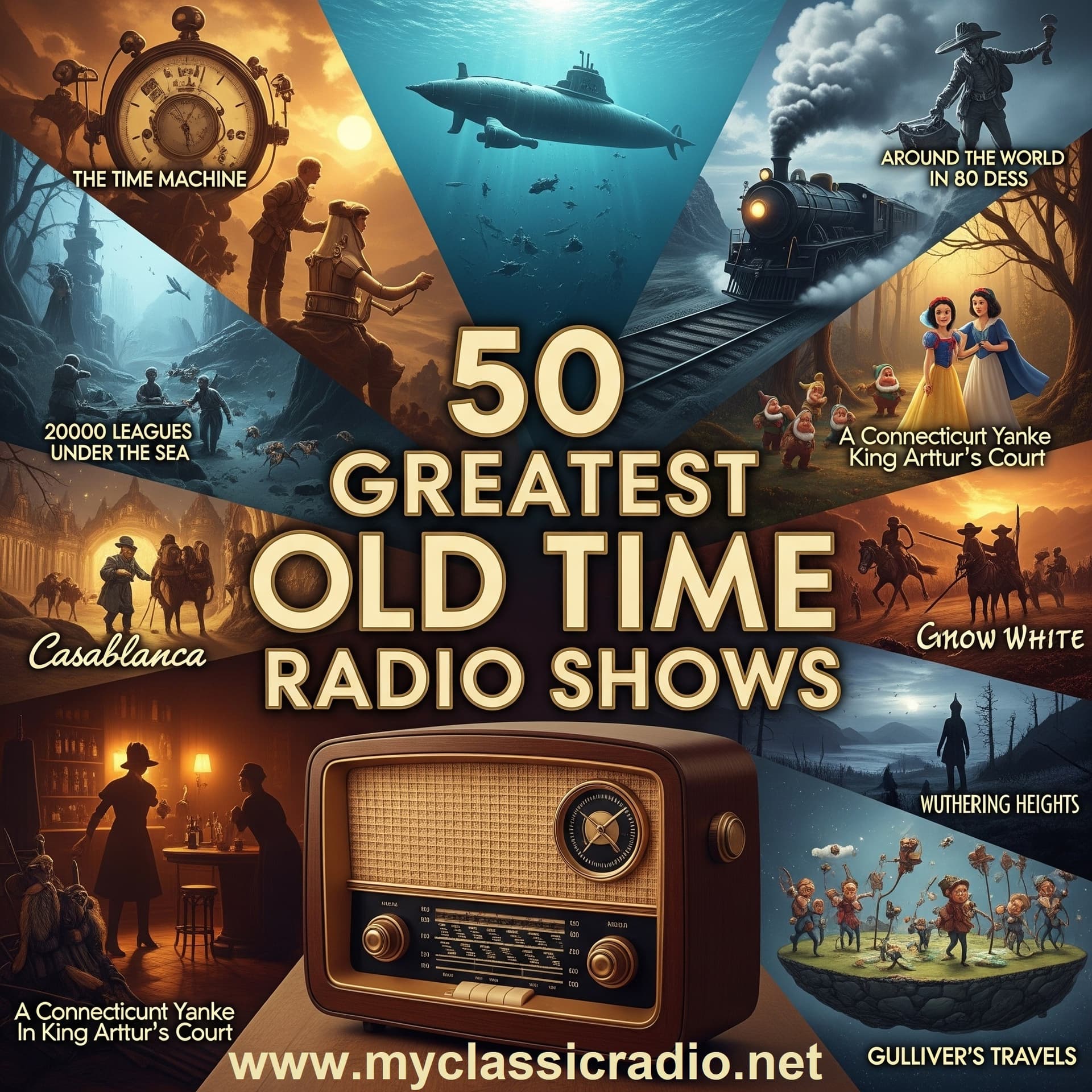 50 Greatest Old Time Radio Shows - Podcasts