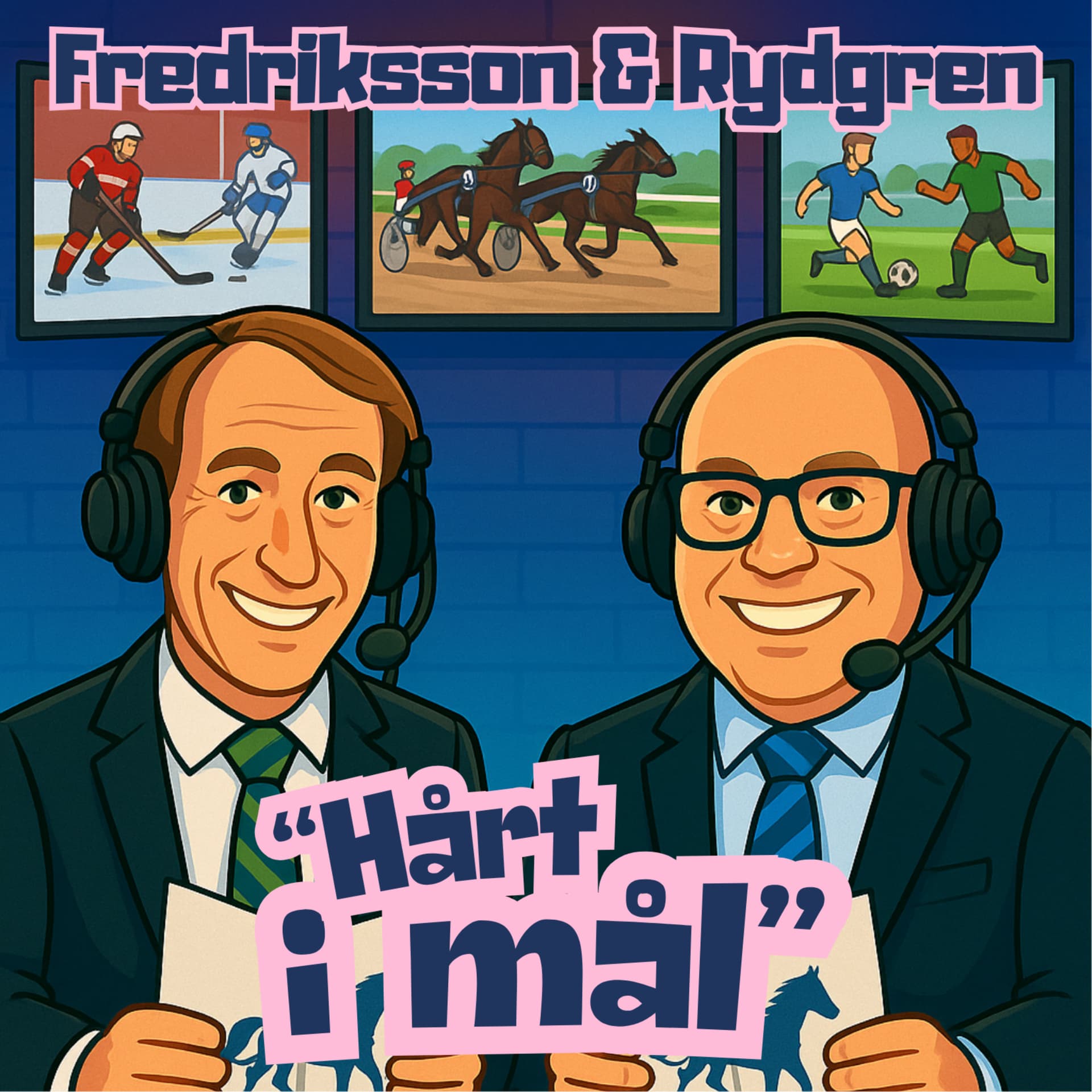 "Hårt i mål" med Anders Fredriksson och Bosse Rydgren - Podcasts