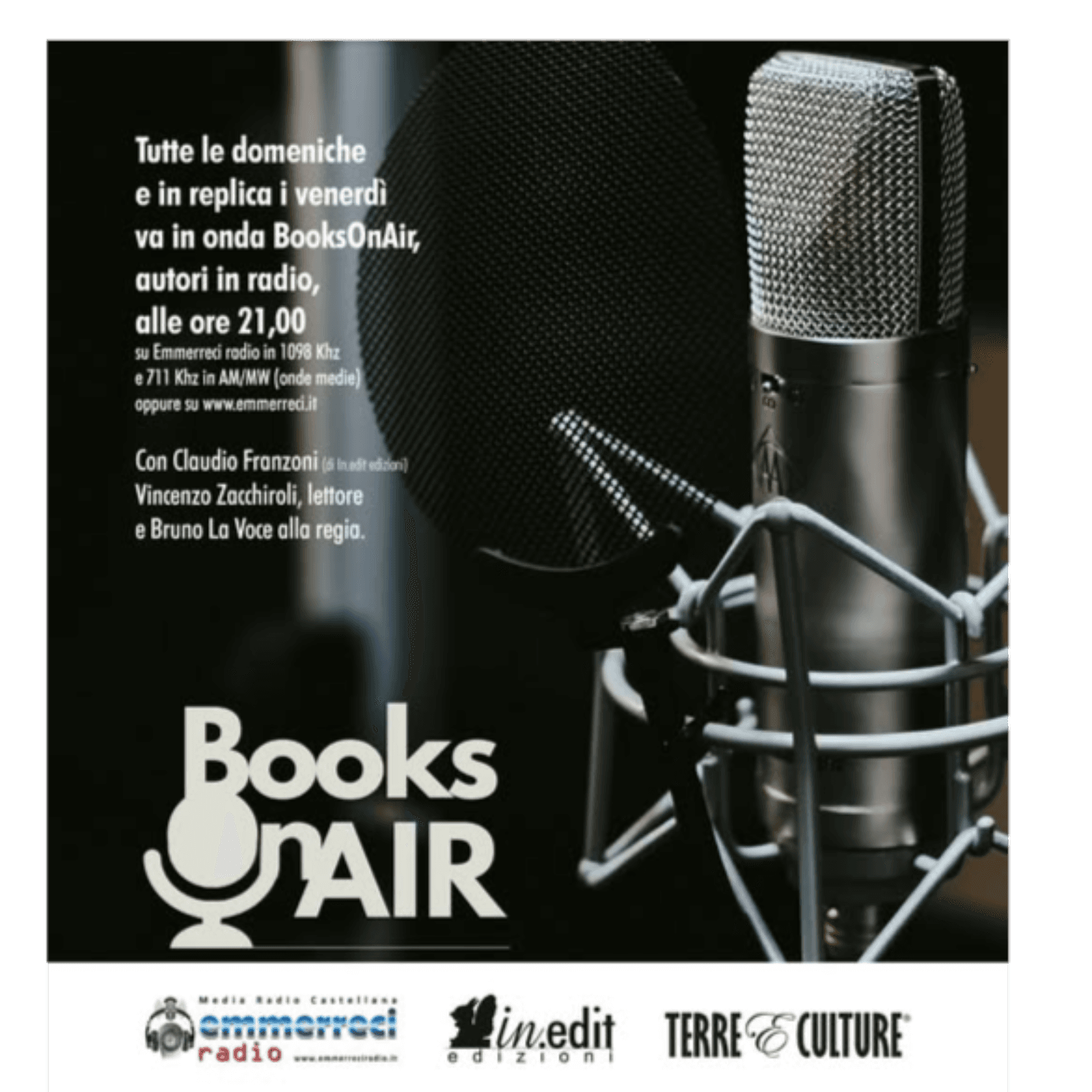 BooksOnAir – Autori in radio a cura della redazione di Inedit Edizioni - Podcasts