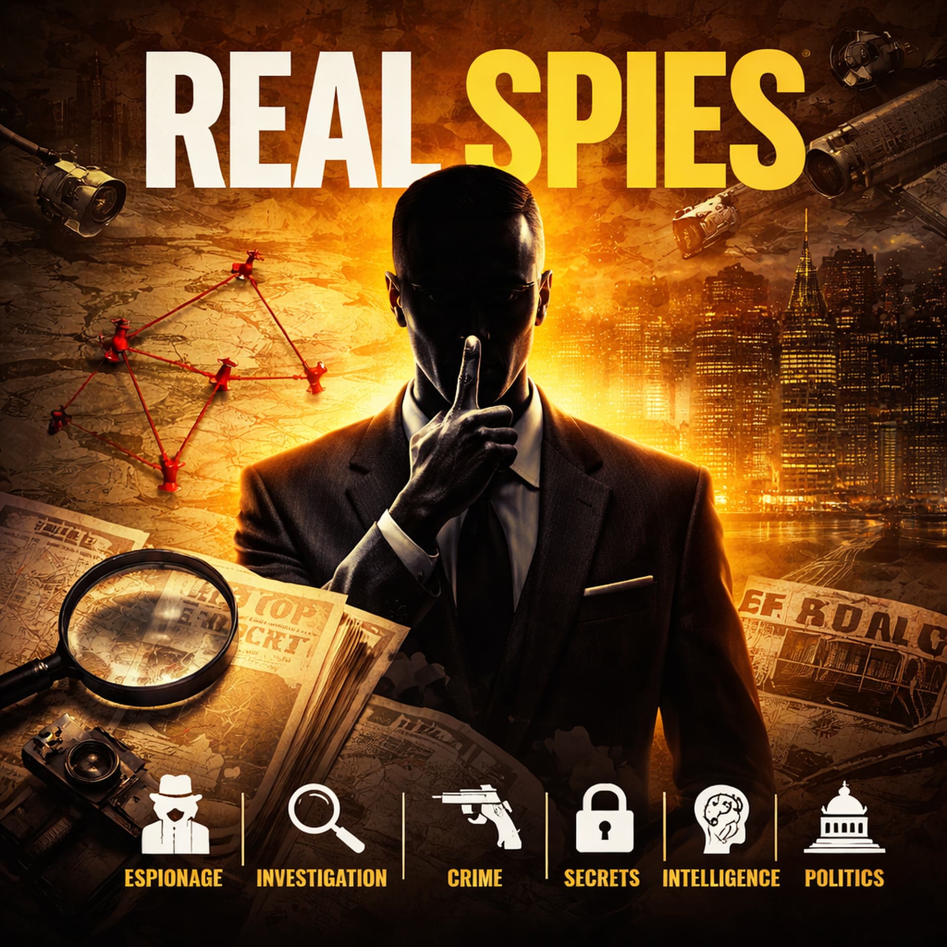 Real Spies: Espionage | Investigation | Crime | Secrets | Intelligence | Politics - Podcasts