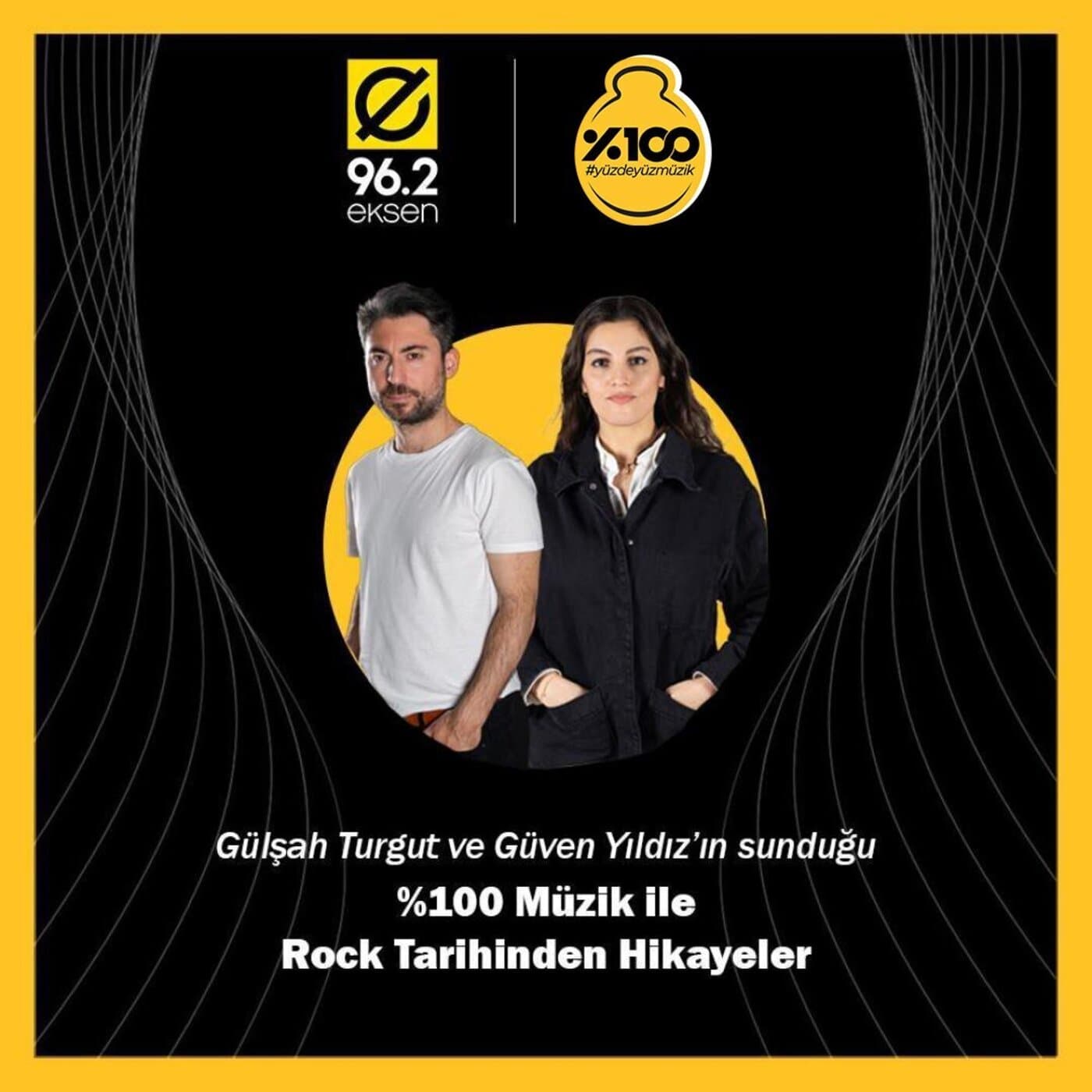 %100 Müzik ile Rock Tarihinden Hikayeler - Podcasts