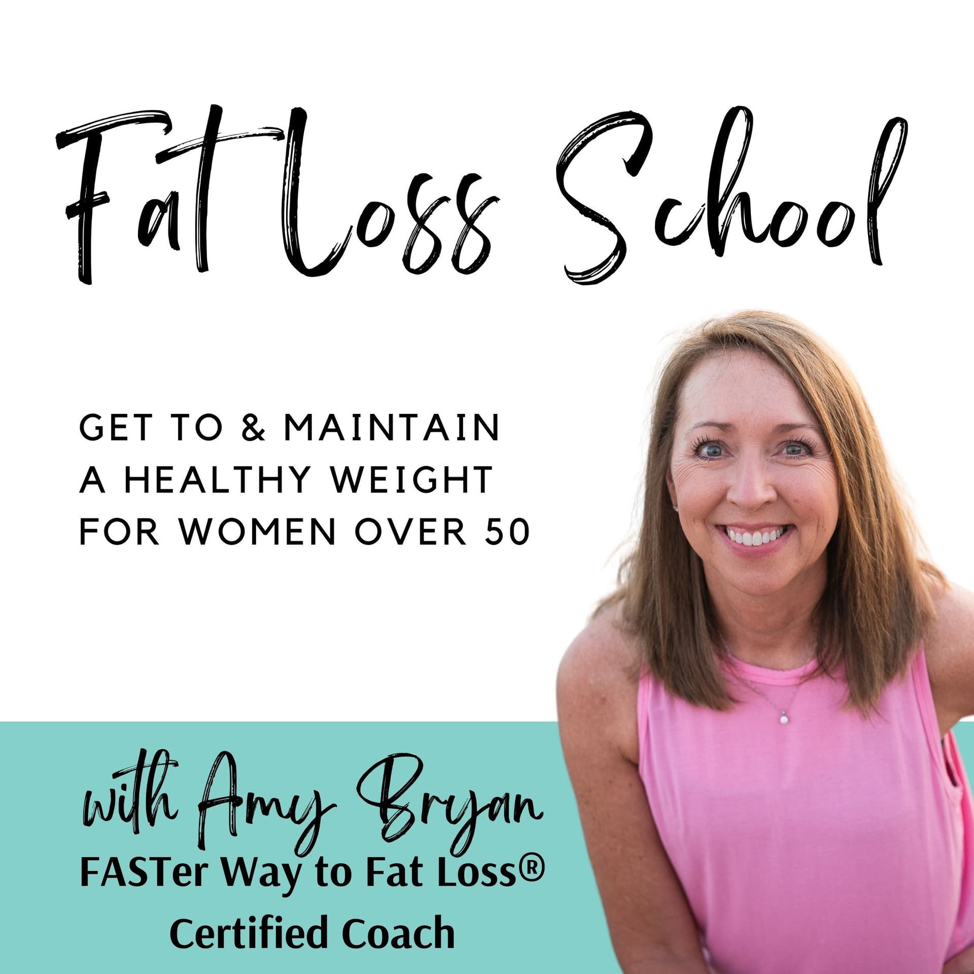 Fat Loss School for Women Over 50 | Strategies to Lose Weight and Belly Fat After Menopause with Intermittent Fasting, Carb Cycling, Macros, Exercise, & Mindset - Podcasts