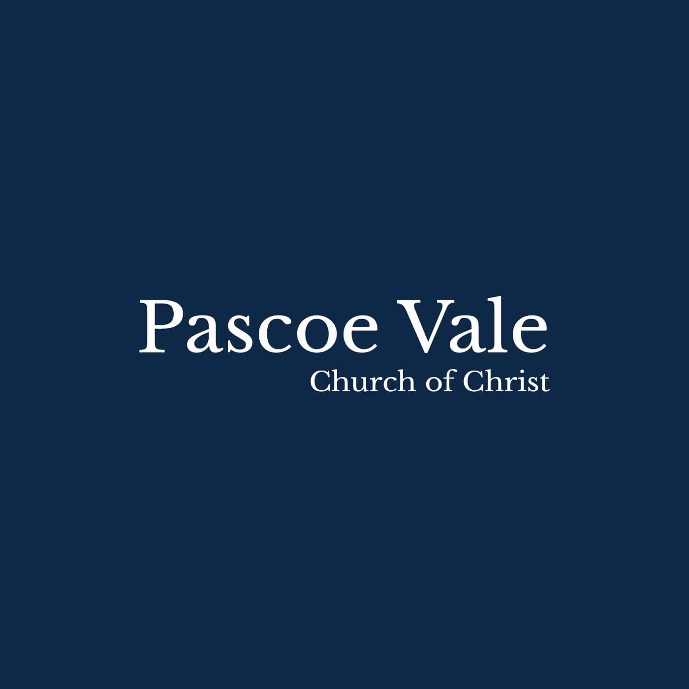 Pascoe Vale Church of Christ