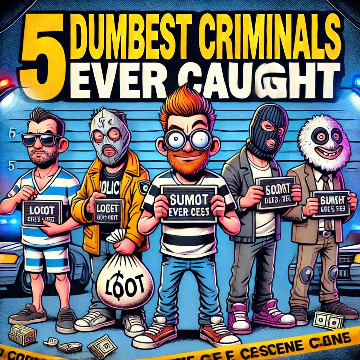 5 Dumbest Criminals Ever Caught - Podcasts