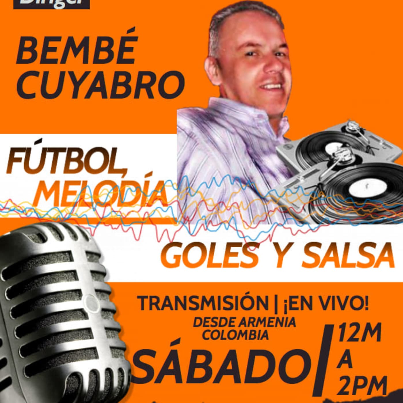 FUTBOL, MELODIA, GOLES y SALSA.