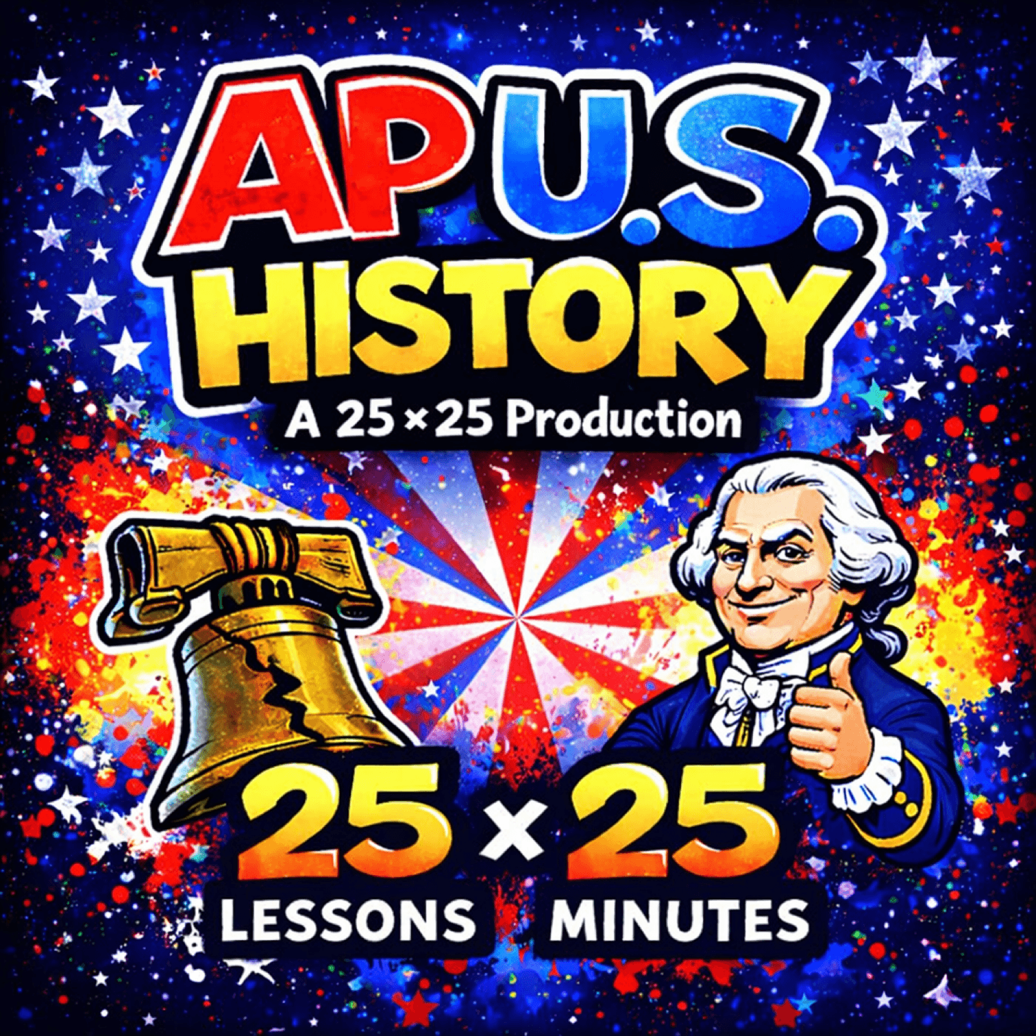 AP U.S. History | 25 Lessons x 25 Minutes - Podcasts