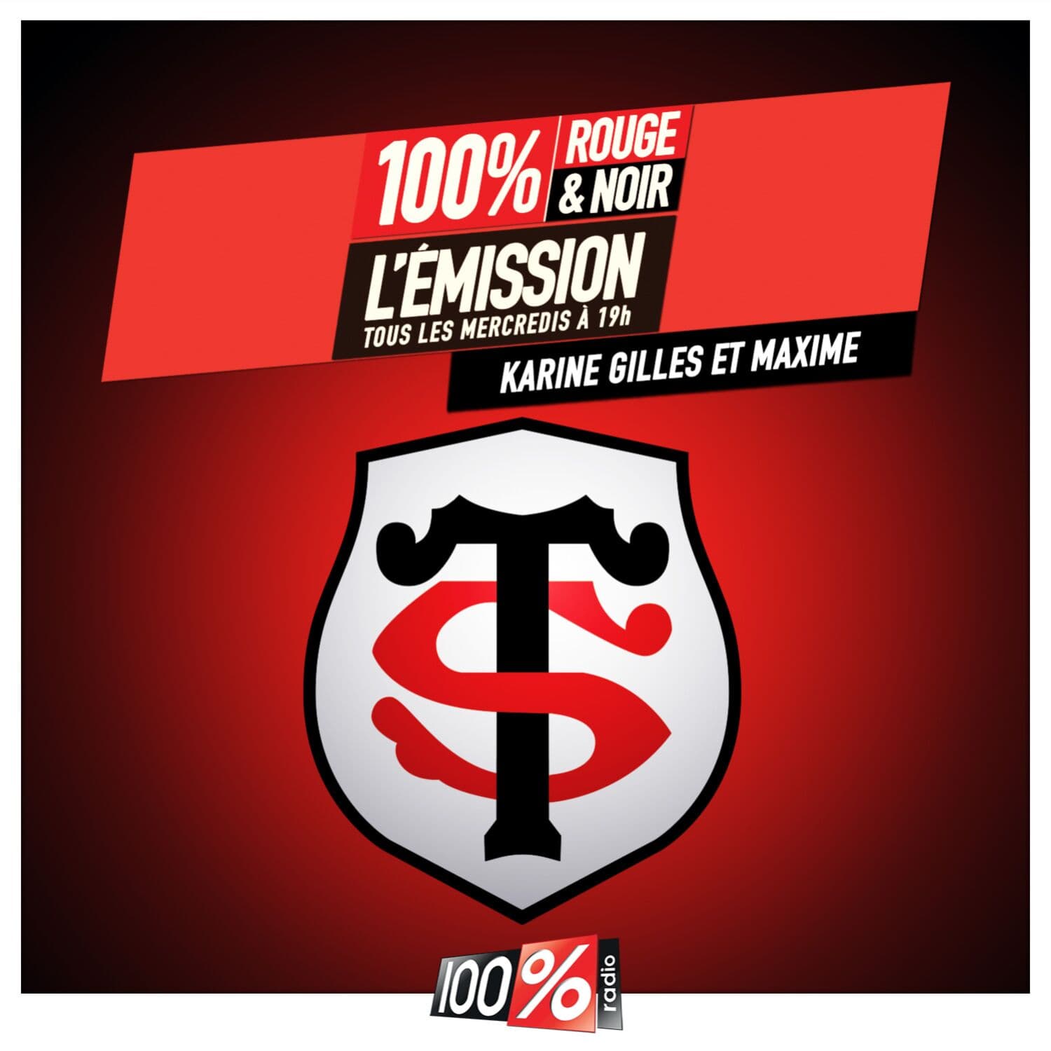100% Rouge et Noir l'émission du Stade Toulousain - Podcasts