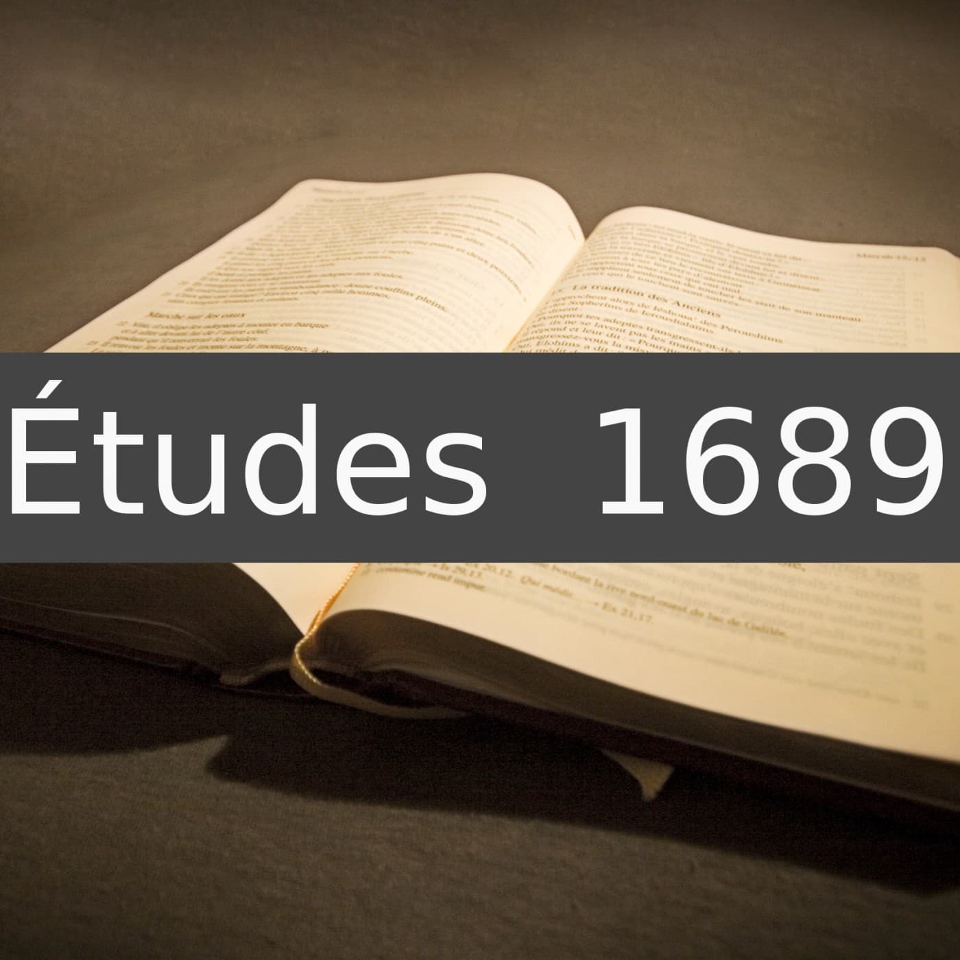 Études dans la 1689 - Podcasts
