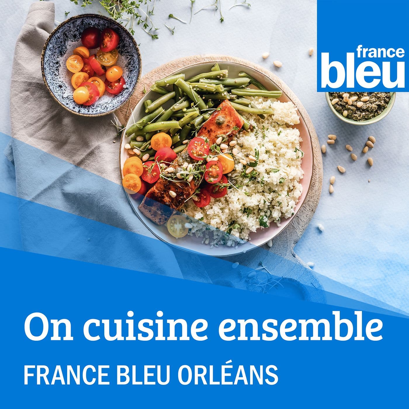 on cuisine ensemble sur France Bleu Orléans - Podcasts