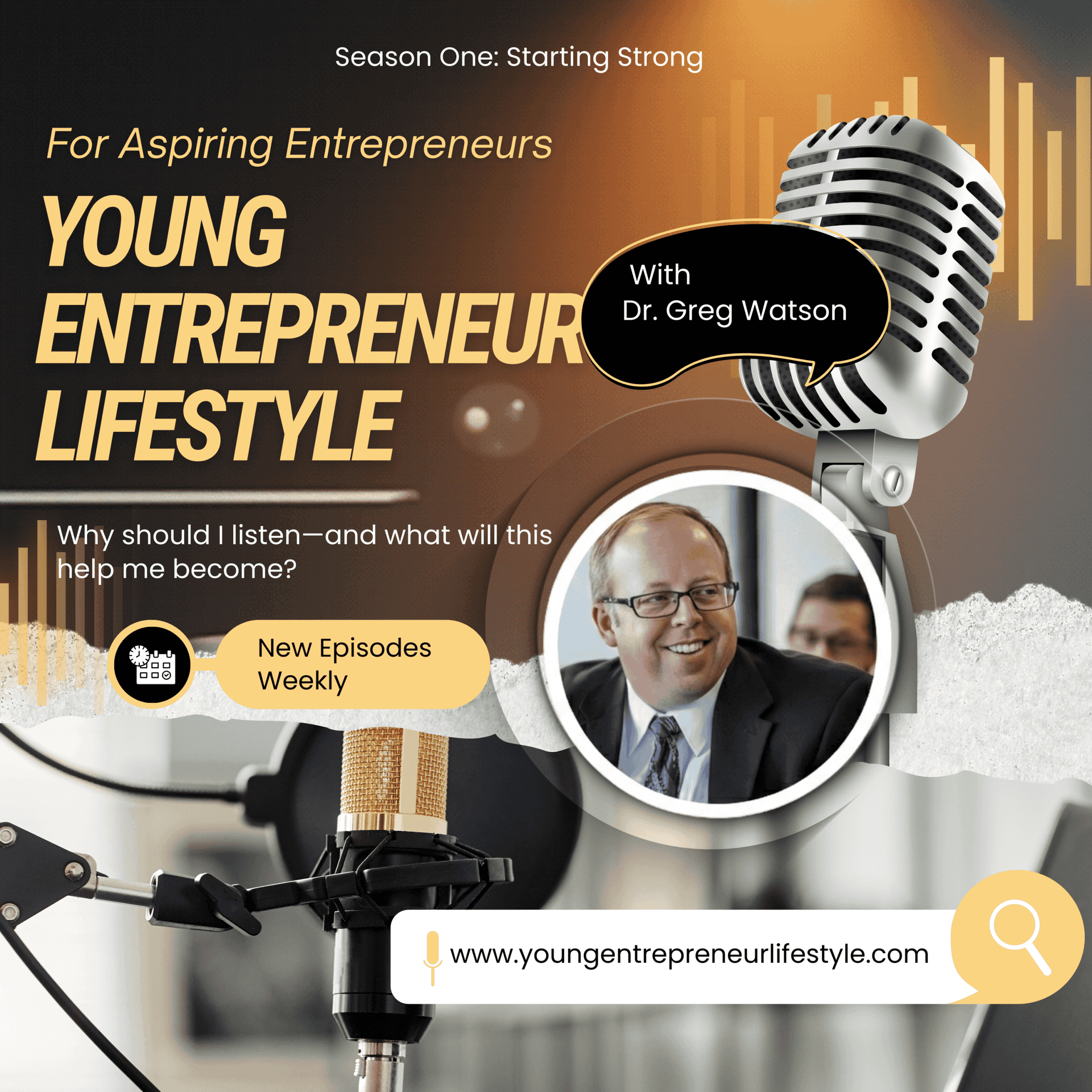 Young Entrepreneur Lifestyle Podcast — Productivity, Wealth & Mindset - Podcasts